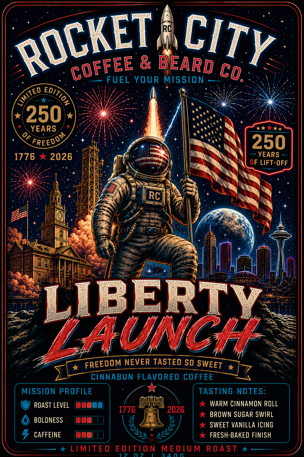 Liberty Launch - 250th Anniversary Limited Edition